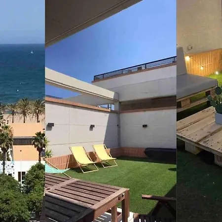 Atico Playa Patacona. Parking Incluido Apartman *